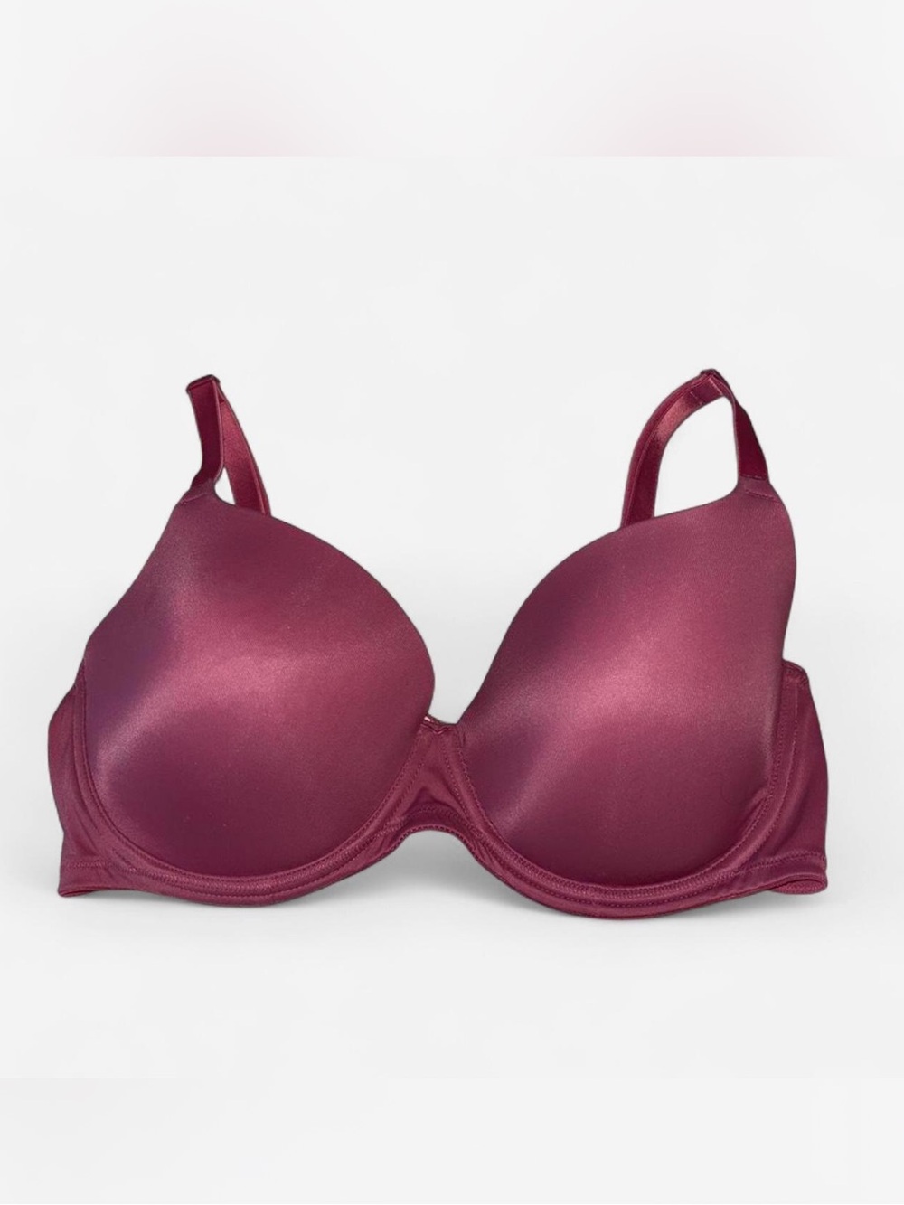 Victoria’s Secret PINK- Smooth Contour T-Shirt Bra in Deep Berry